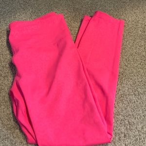 Zyia Pink leopard leggings